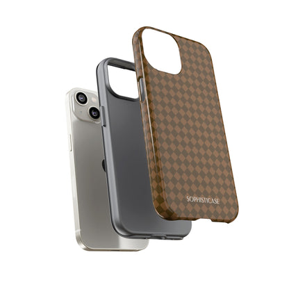 Diamond Diva in Deep Brown - iPhone Magsafe Case