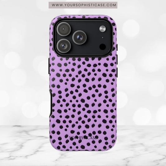 Cheetahs and Liars in Purple - iPhone Case