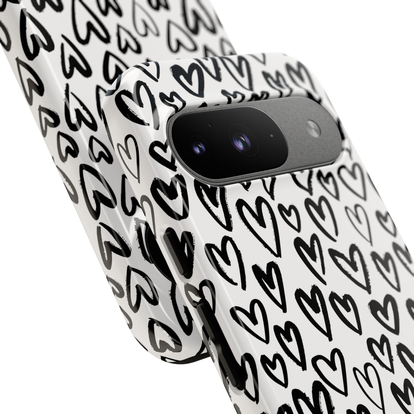 Dark Thoughts in Urban Heart - Tough Phone Case