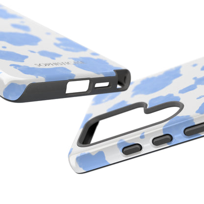 Holy Cow in Blue - Tough Phone Case