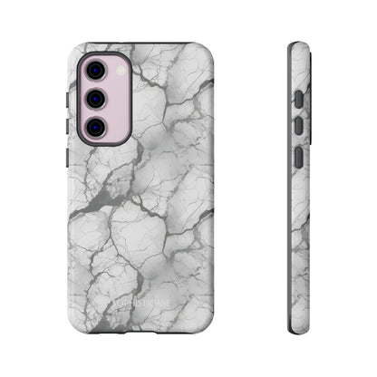 Marble Opulence in Charcoal Grey - Samsung Galaxy Case