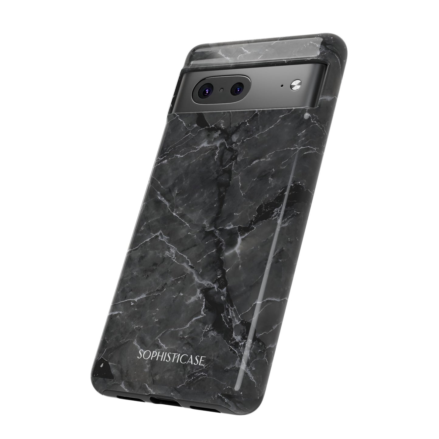 Marble Opulence in Black - iPhone Case, Samsung Galaxy Case, Google Pixel Case