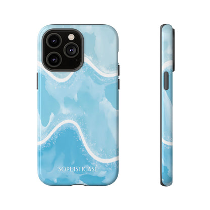 Serenity in Blue - Drop Proof Phone Case for iPhone, Samsung Galaxy and Google Pixel