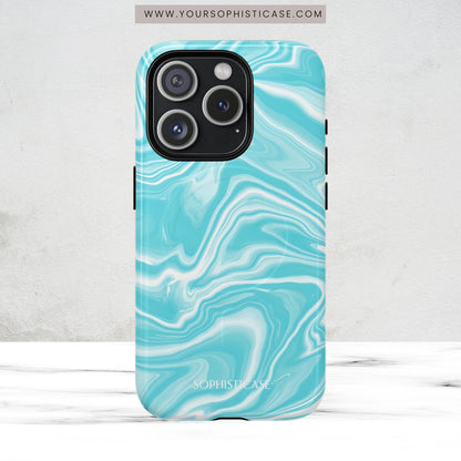 Liquid Dreams in Aqua - Magsafe Case