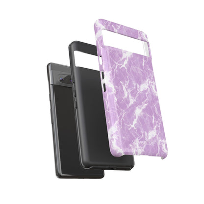 Marble Crush in Purple - Tough Phone Case