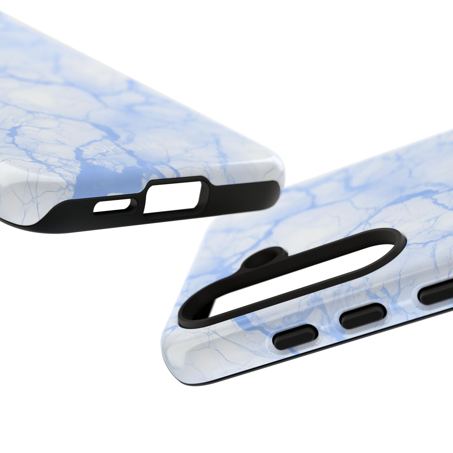 Marble Opulence in Blue - Tough Phone Case