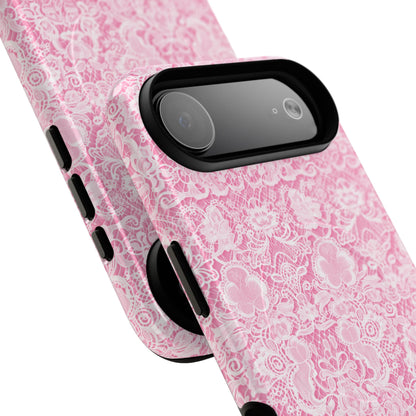 Luxe Lace in Pink - Magsafe Case