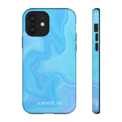 Liquid Magic in Blue - iPhone Case