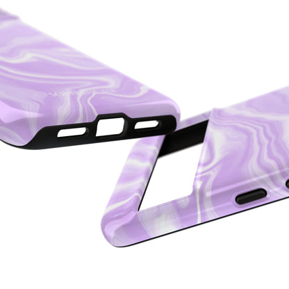 Liquid Dreams in Light Purple - Tough Phone Case
