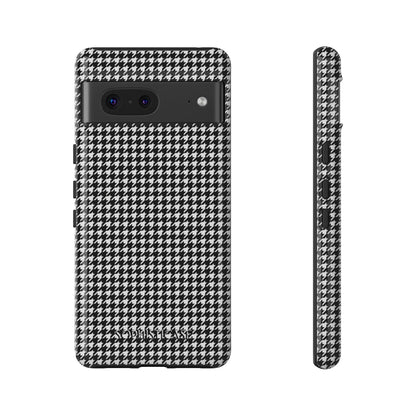 Tough Case - Houndstooth in Black