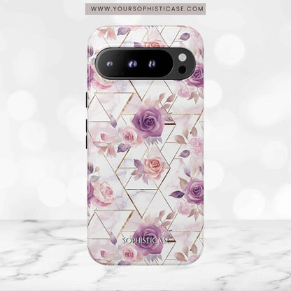 Royal Floral in Rose Royale - Tough Phone Case