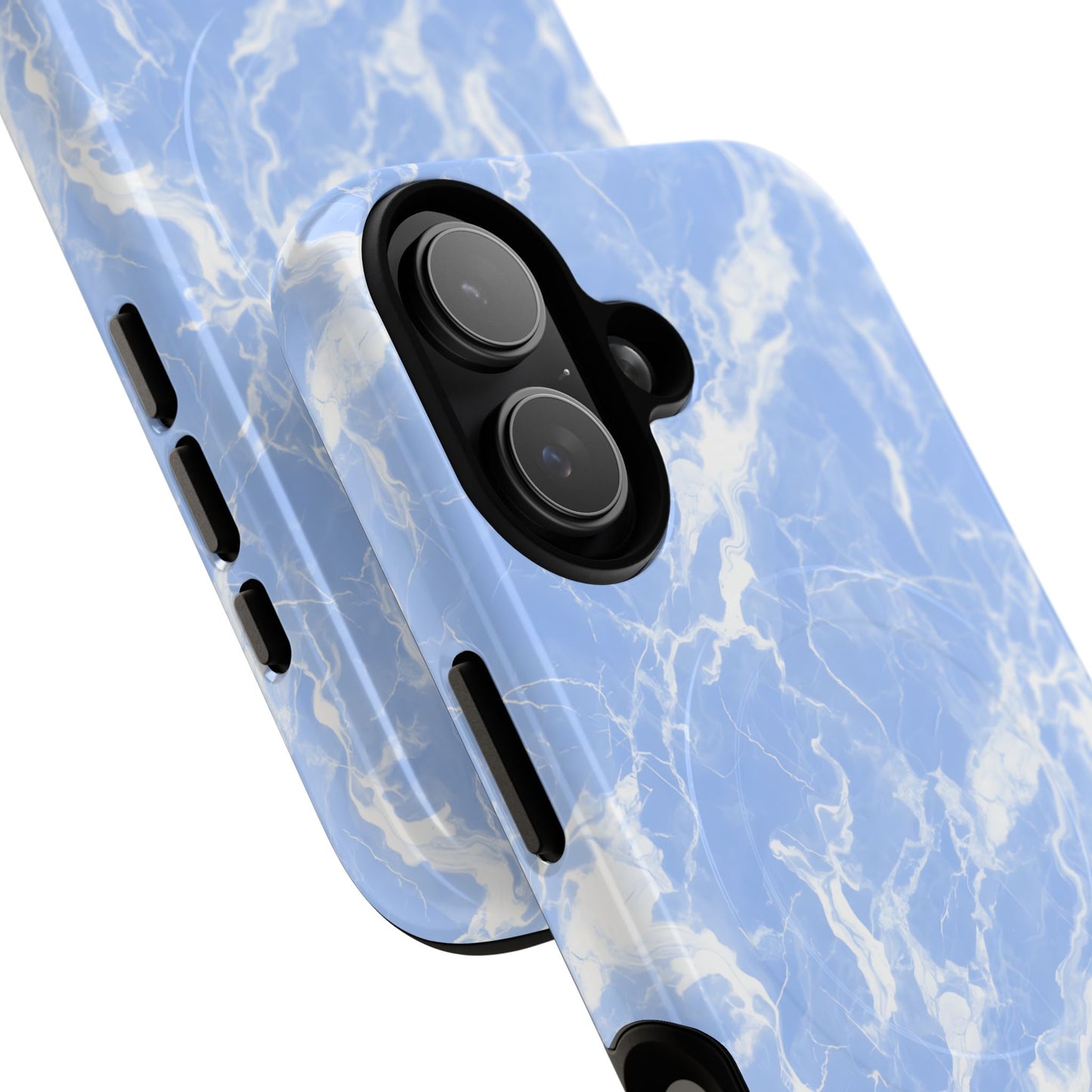 Marble Crush in Blue - Magsafe Case