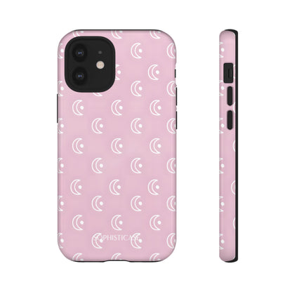 Moon Phase in Pink - iPhone Case