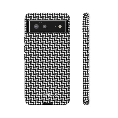 Tough Case - Houndstooth in Black