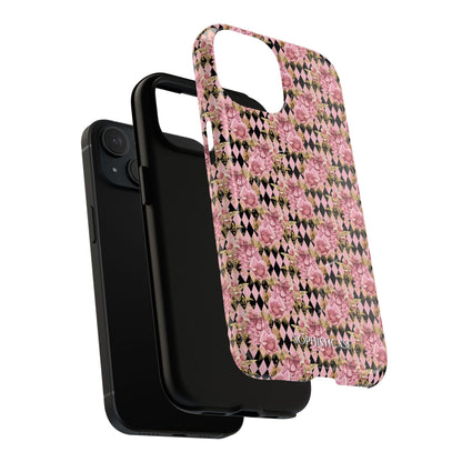 Rose Diamond Romance in Valentina - Magsafe Phone Case