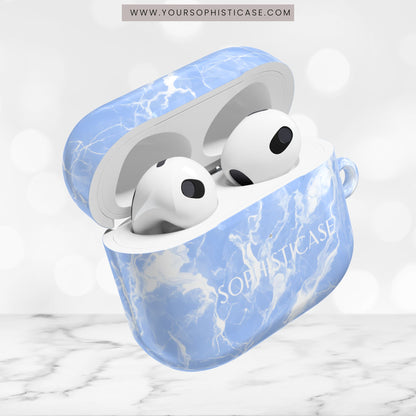 AirPod Cases - Marble Crush in Blue
