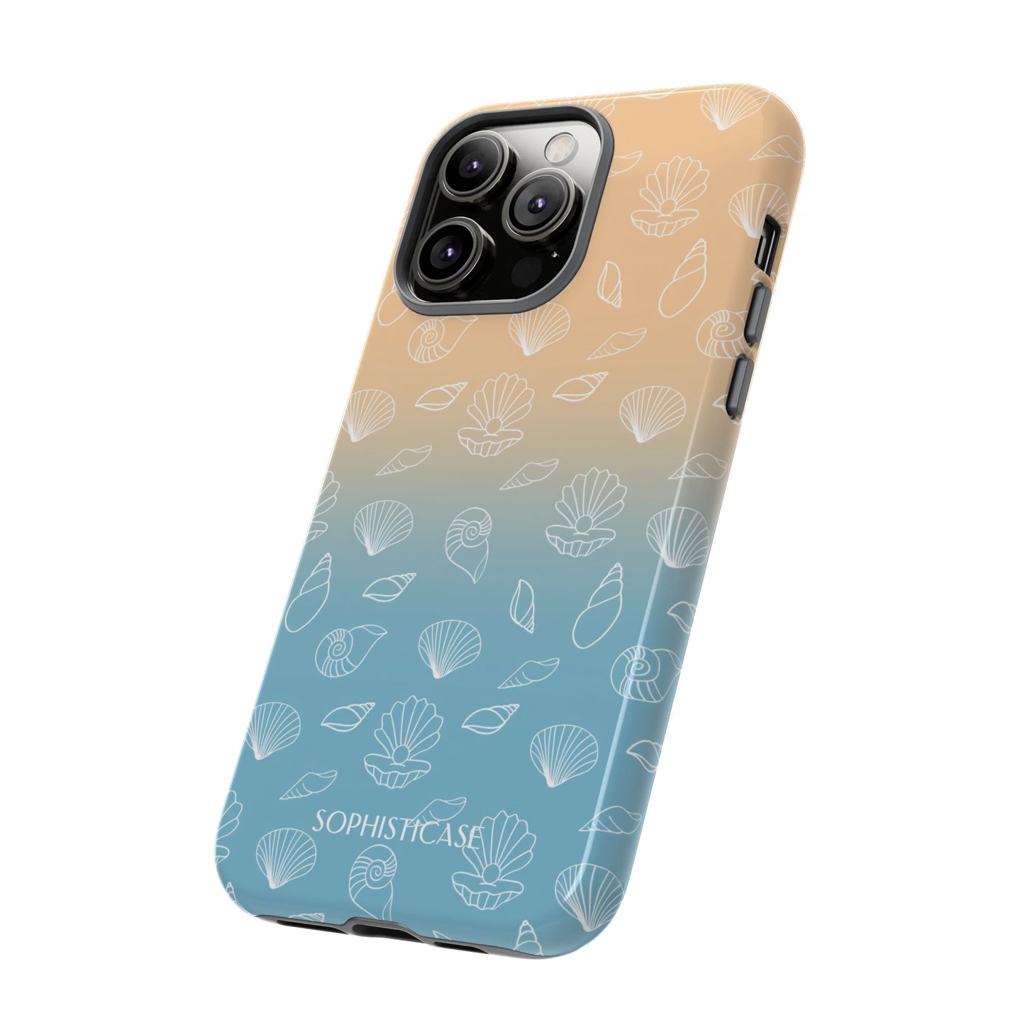 Seashell Society in Sandy Shore - iPhone Case, Samsung Galaxy Case, Google Pixel Case
