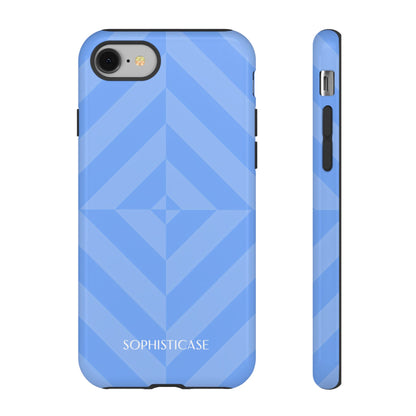 Zenergy in Blue - Dual Layer Shockproof Phone Case for iPhone, Google Pixel and Samsung Galaxy