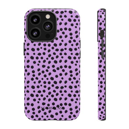 Cheetahs and Liars in Purple - iPhone Case