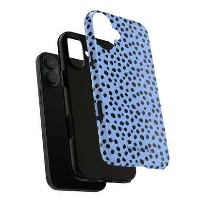 Cheetahs and Liars in Blue - iPhone Case
