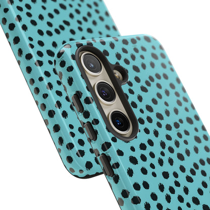 Cheetahs and Liars in Aqua - Tough Phone Case