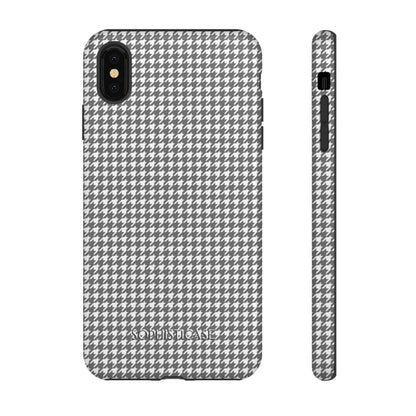 Tough Case - Houndstooth in Grey