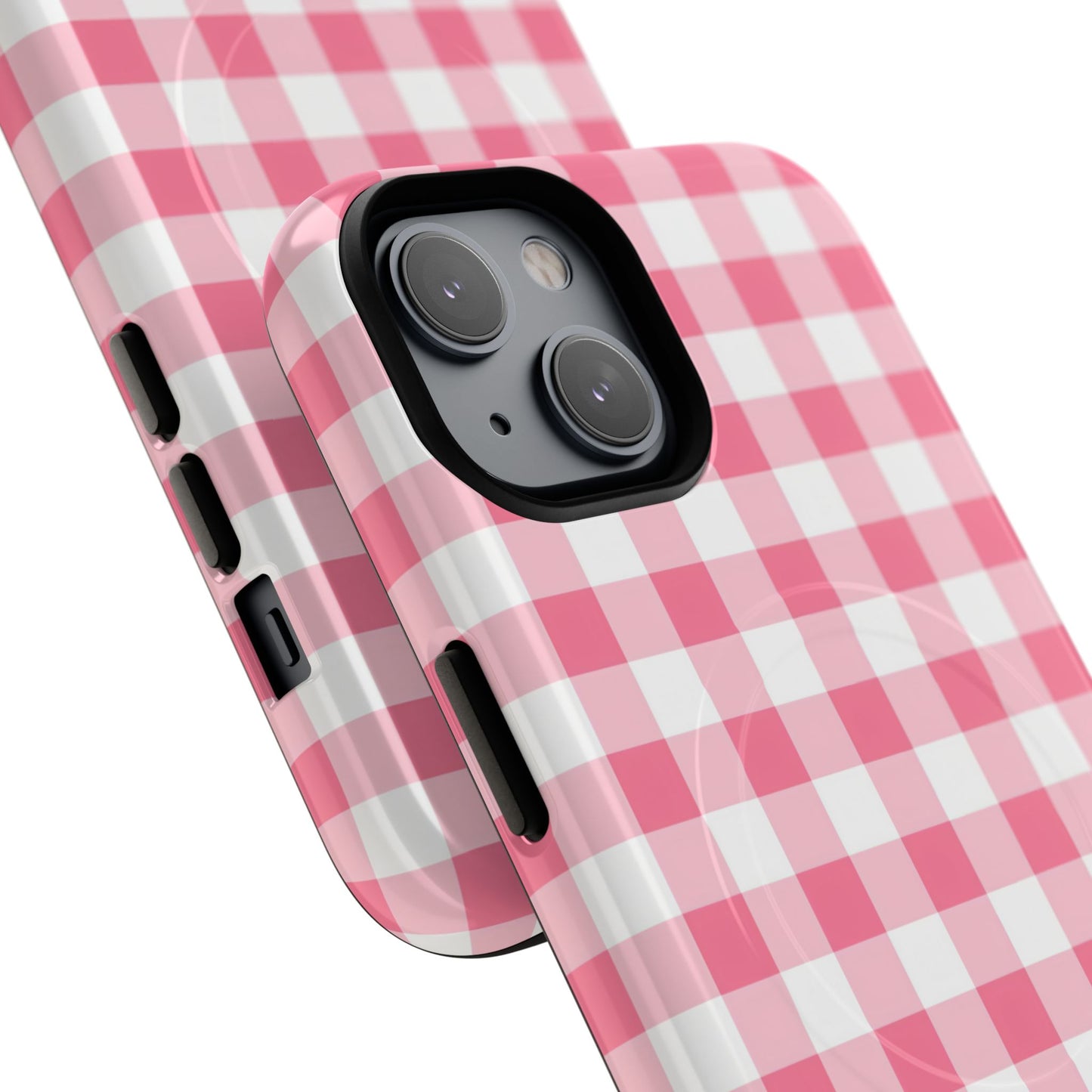 Gingham in Salmon - Magsafe Case