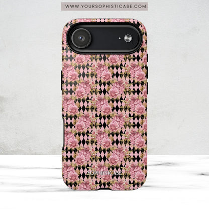 Rose Diamond Romance in Valentina - Magsafe Case