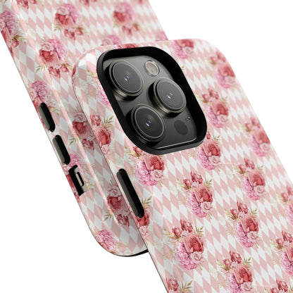 Rose Diamond Romance in Juliette - Magsafe Phone Case