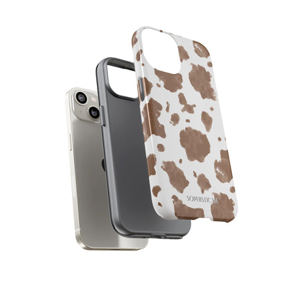Holy Cow in Brown - iPhone Case