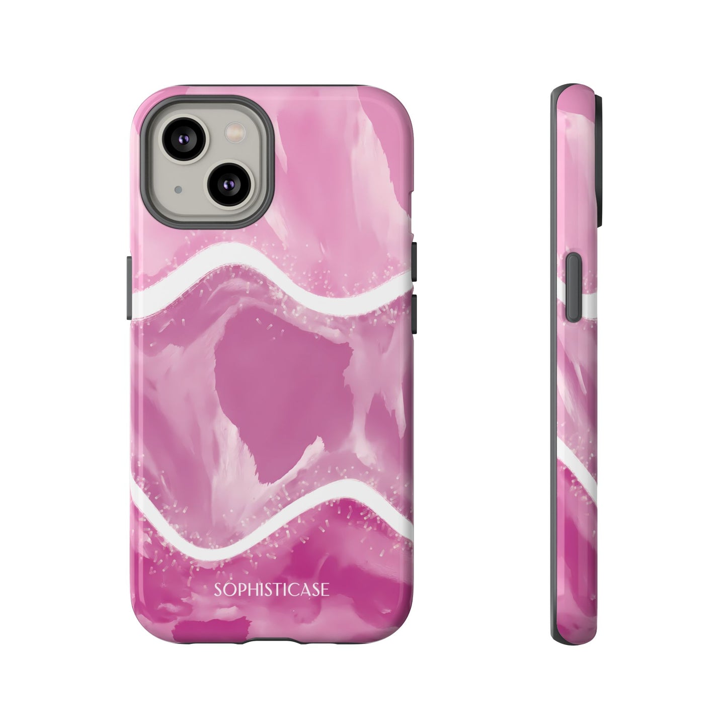 Serenity in Plum Purple - iPhone Case