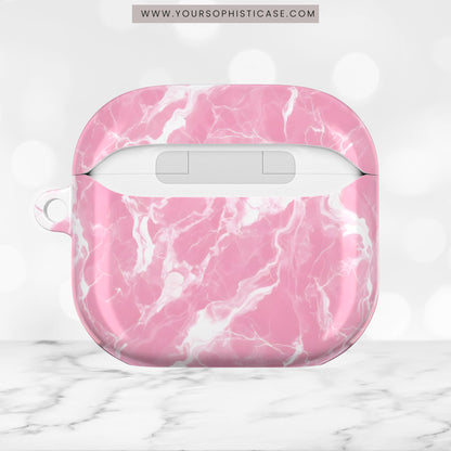 AirPod Cases - Marble Crush in Pink