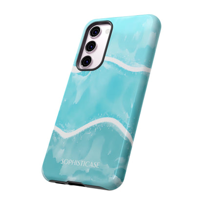 Serenity in Aqua - Drop Proof Phone Case for Samsung Galaxy