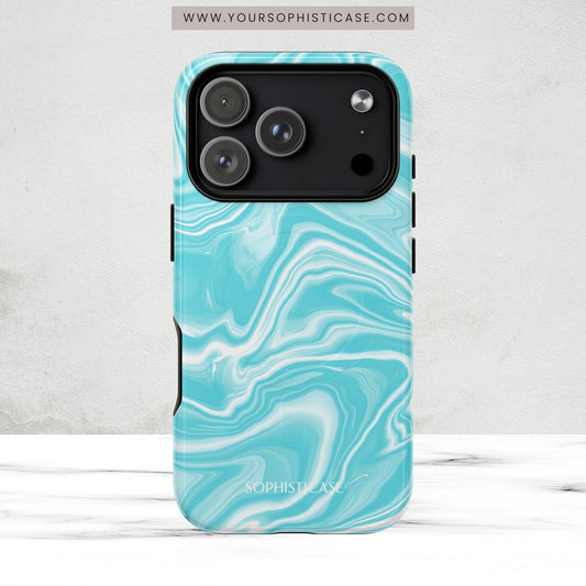 Liquid Dreams in Aqua - Magsafe Case