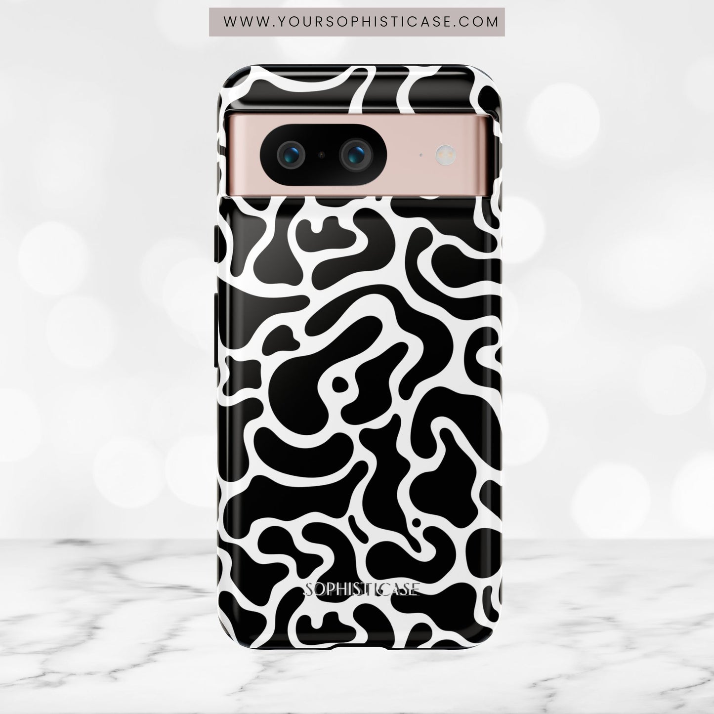 Dark Thoughts in Shadow - iPhone Case, Samsung Galaxy Case, Google Pixel Case