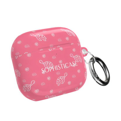 AirPod Cases - Turtle Island in Pink