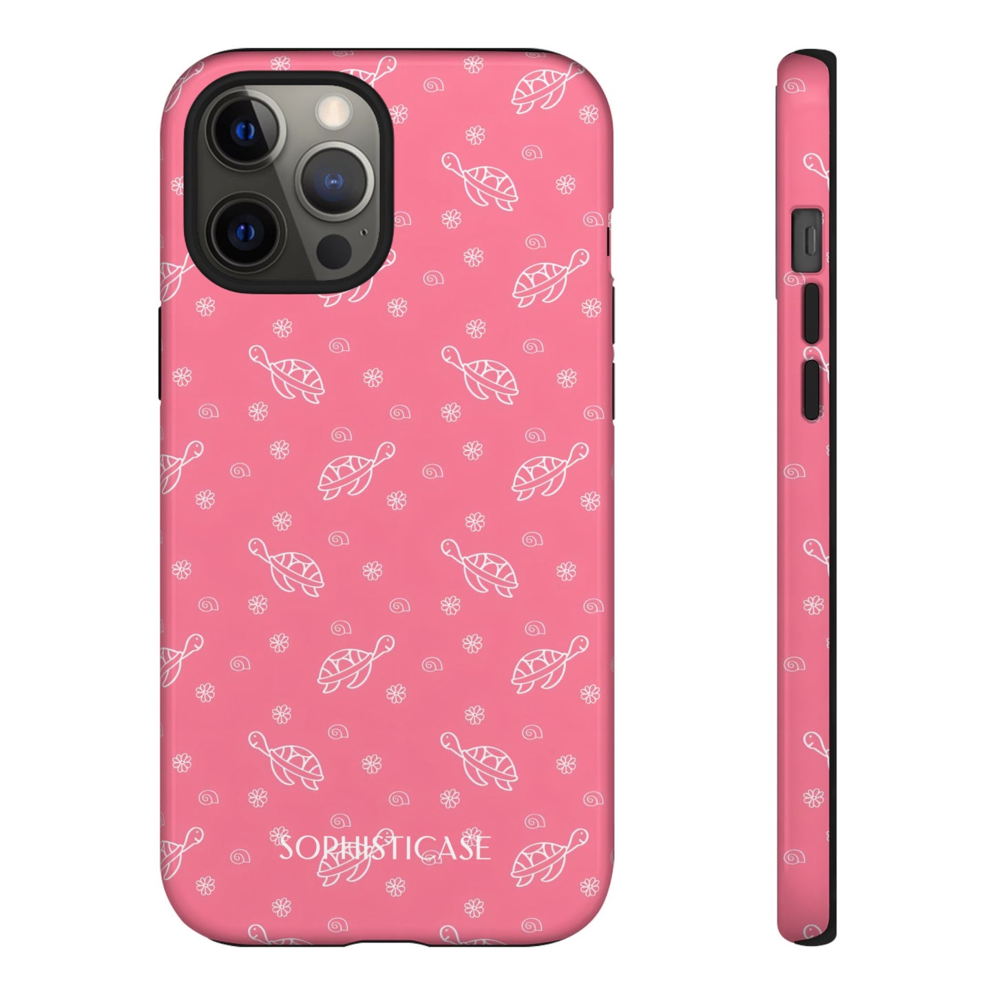 Turtle Island in Pink - Protective iPhone Case