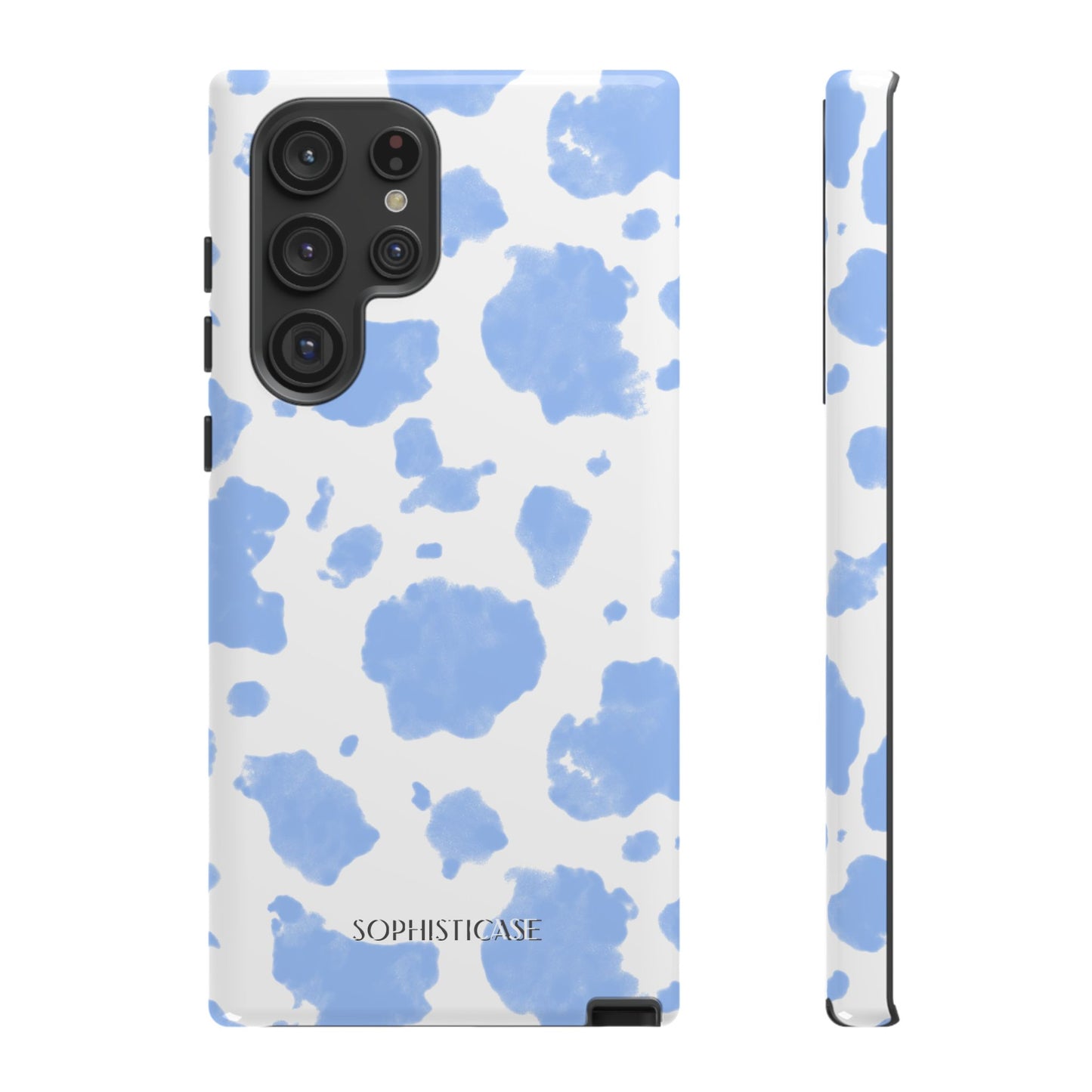 Holy Cow in Blue - iPhone Case, Samsung Galaxy Case, Google Pixel Case
