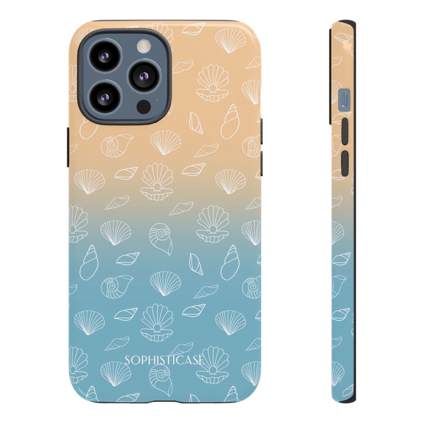 Seashell Society in Sandy Shore - iPhone Case, Samsung Galaxy Case, Google Pixel Case