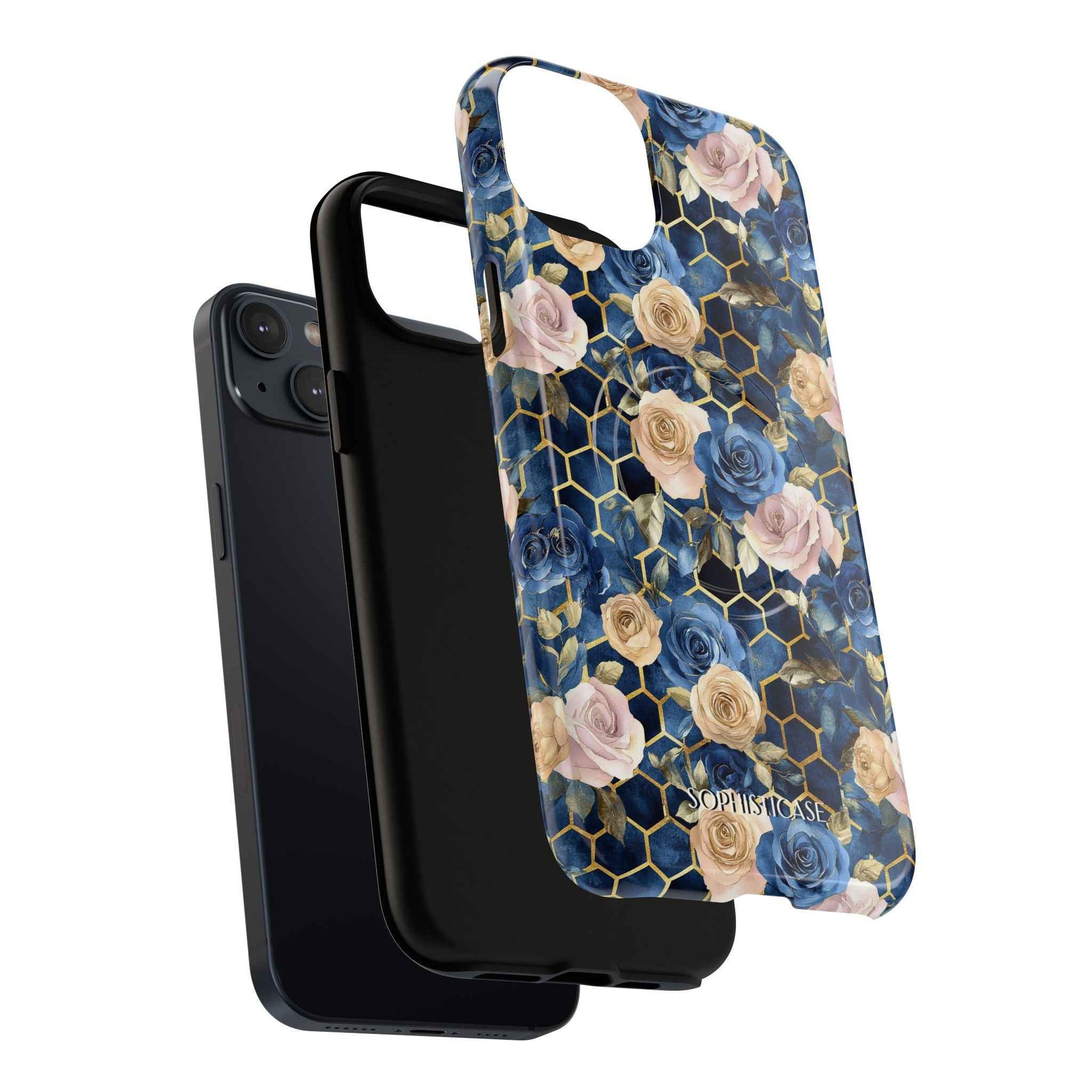 Royal Floral in Midnight Rose - iPhone Magsafe Case