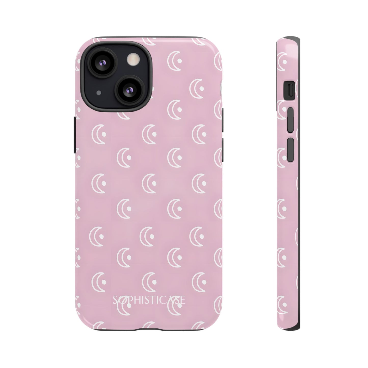 Moon Phase in Pink - Tough Phone Case for iPhone