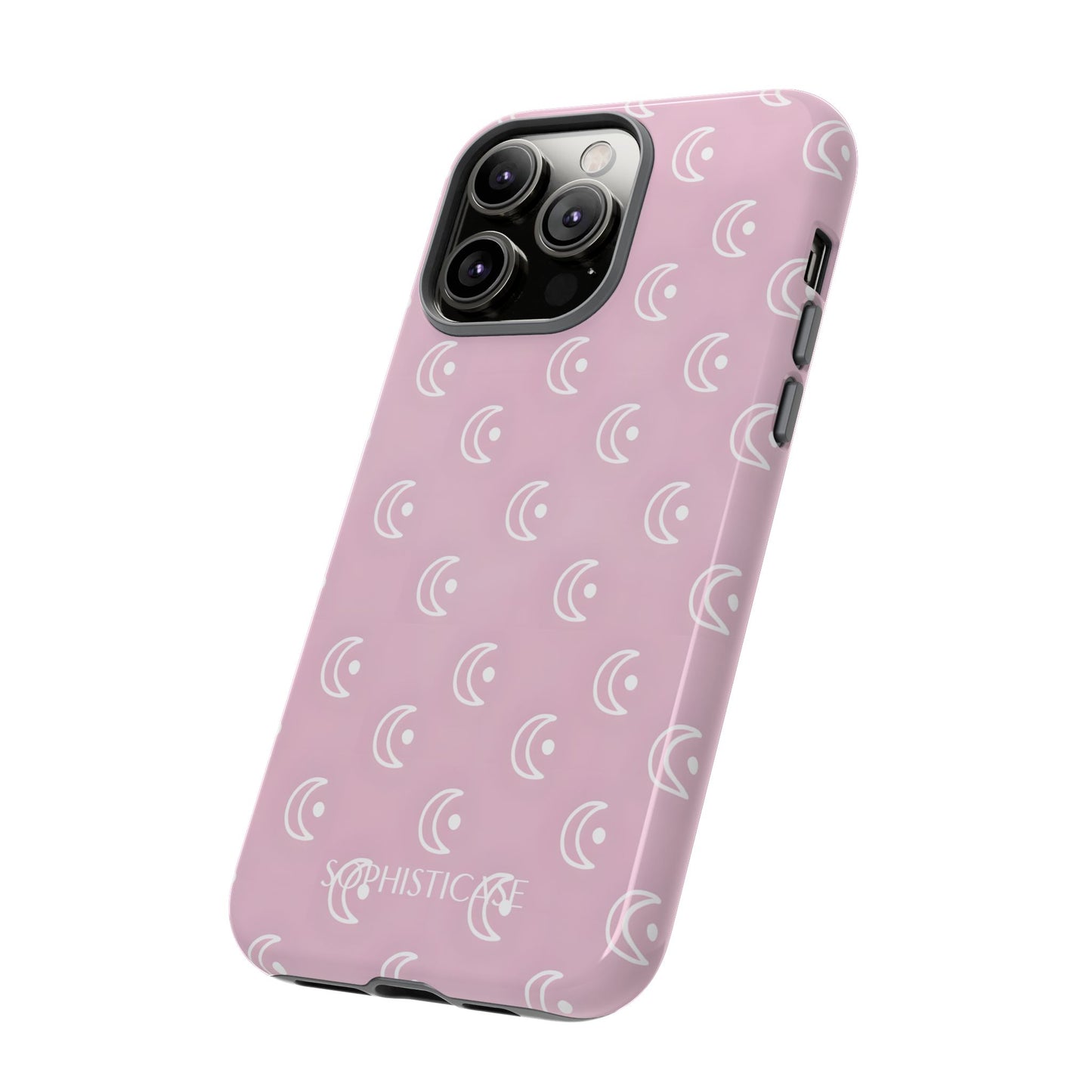 Moon Phase in Pink - Tough Phone Case for iPhone