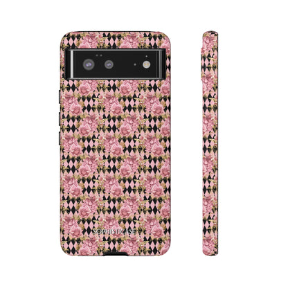Rose Diamond Romance in Isolde - Tough Phone Case