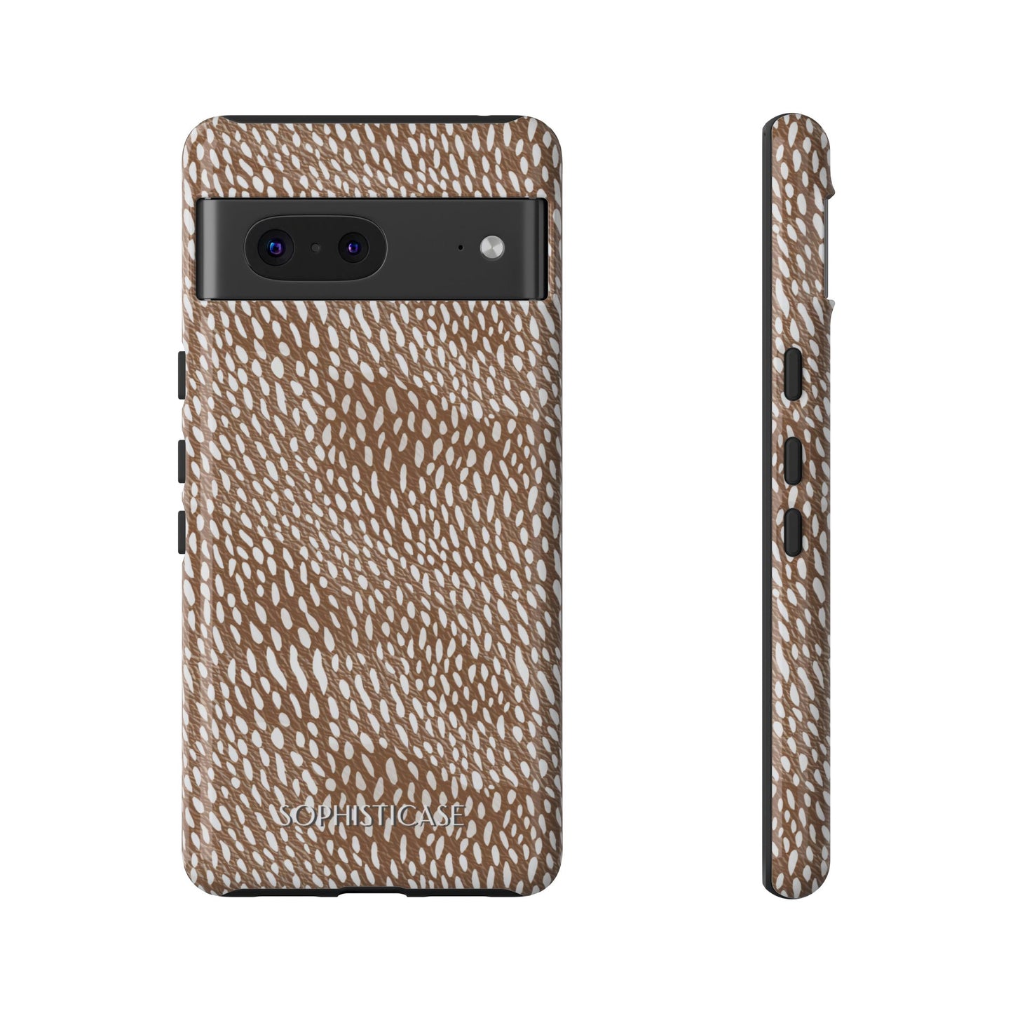 Oh Deer! in Brown - Drop Proof Phone Case for Google Pixel