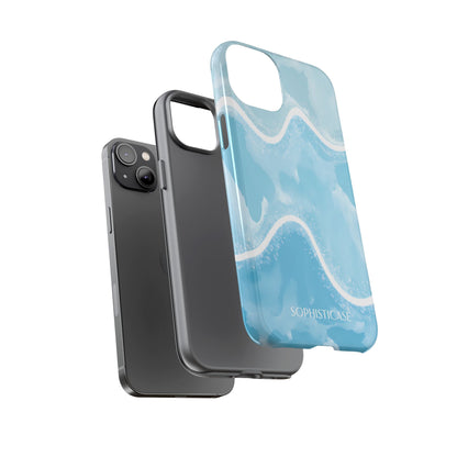 Serenity in Blue - Drop Proof Phone Case for iPhone, Samsung Galaxy and Google Pixel