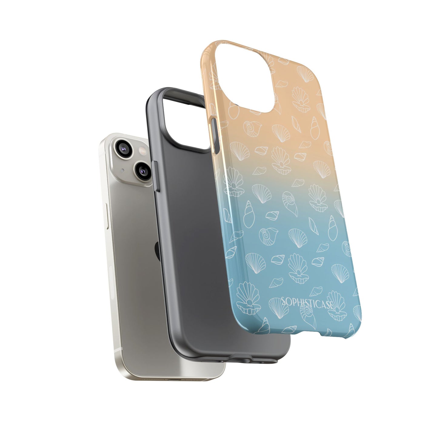 Seashell Society in Sandy Shore - iPhone Case
