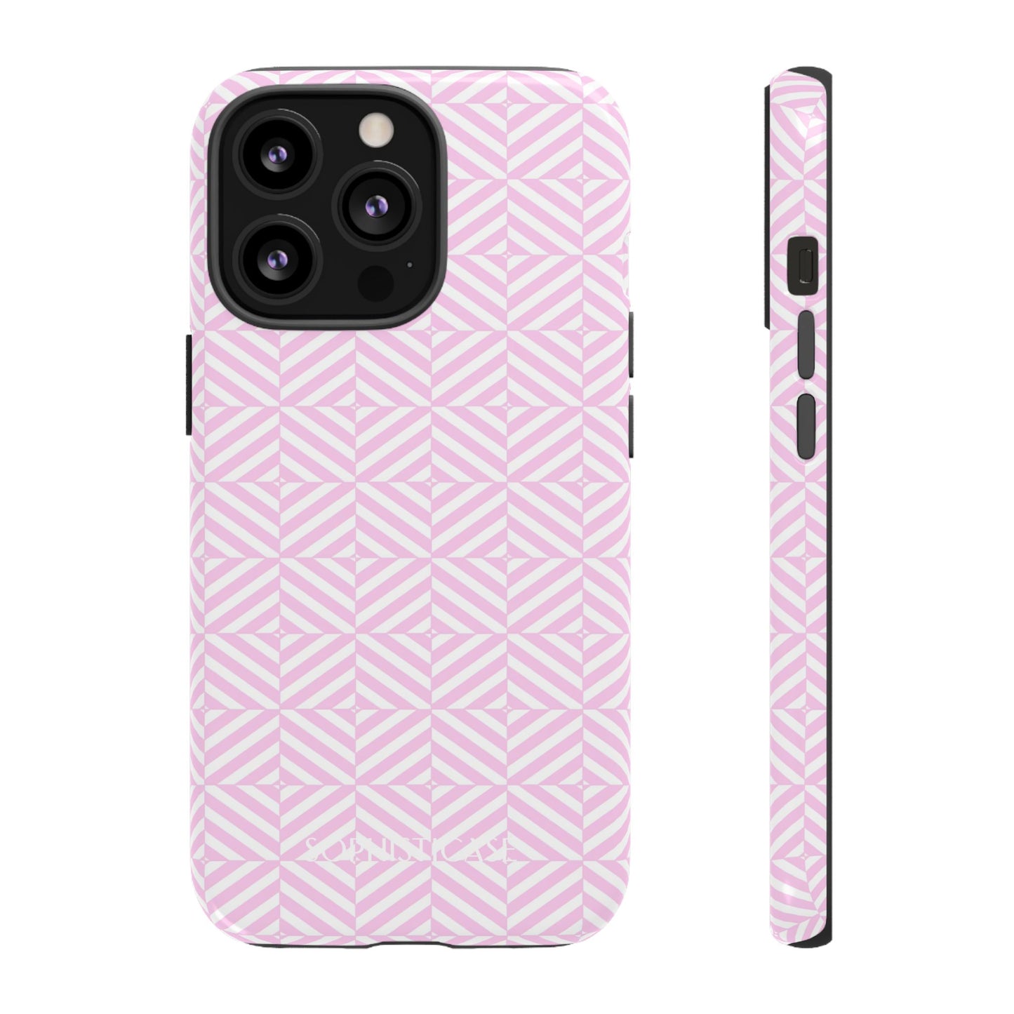 Illusions in Pink - iPhone Case, Samsung Galaxy Case, Google Pixel Case