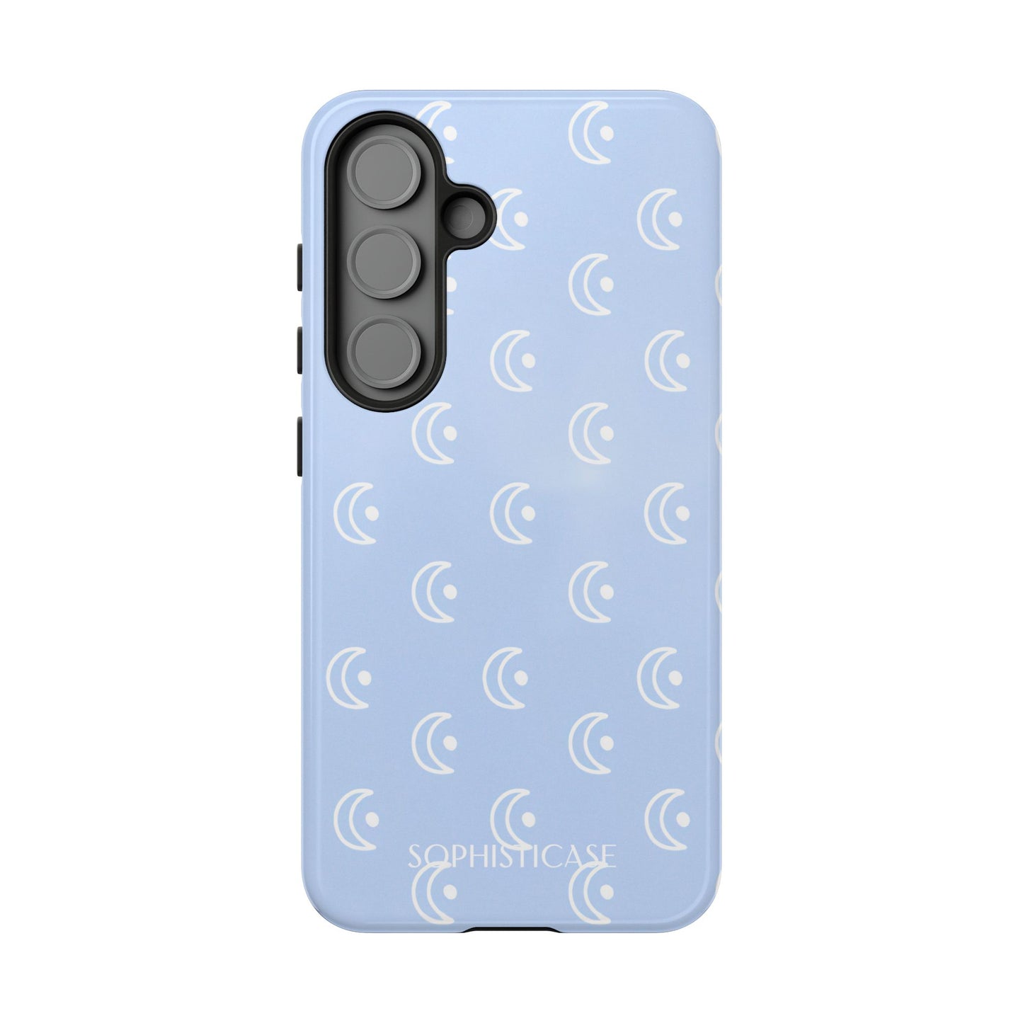 Moon Phase in Baby Blue - Tough Phone Case for Samsung Galaxy