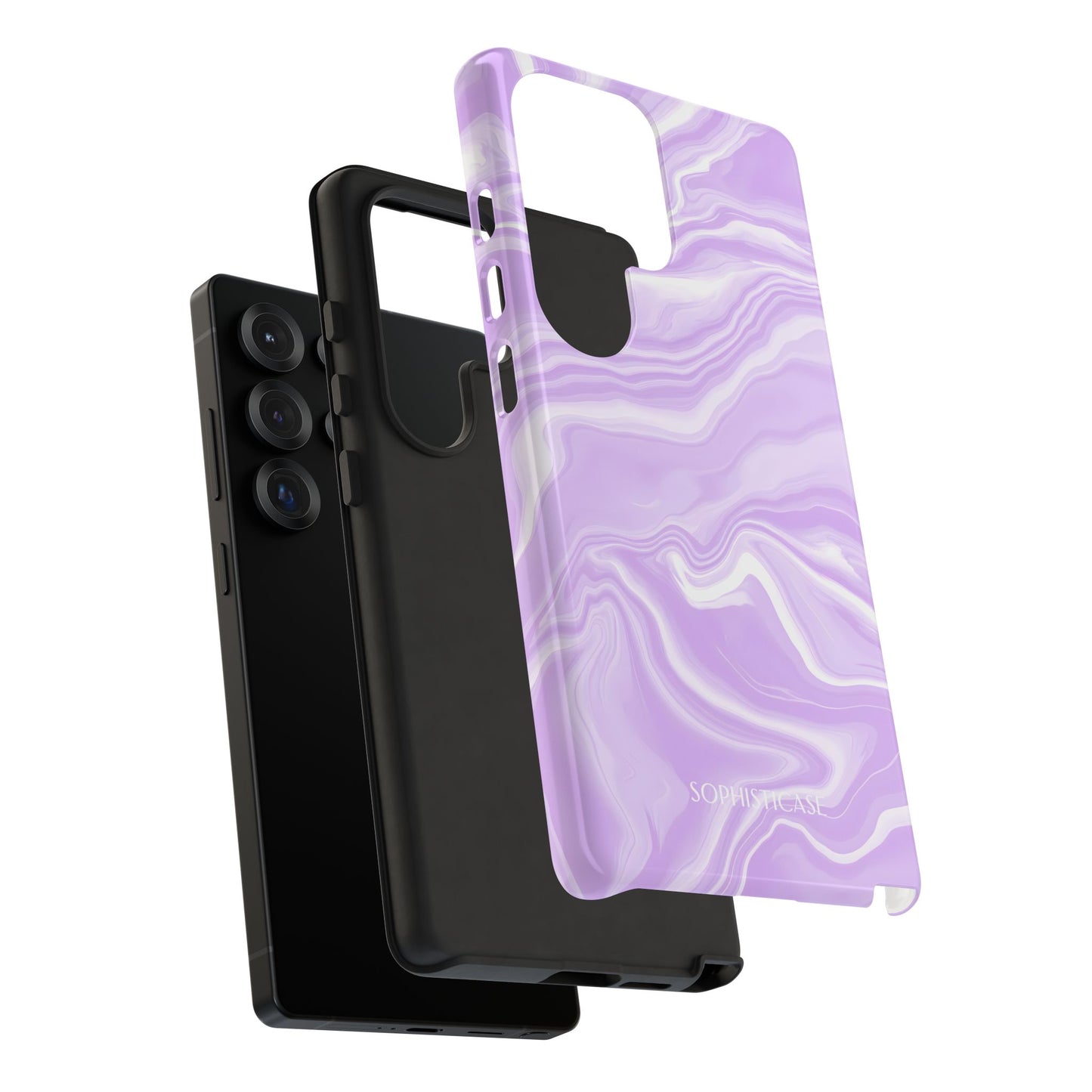 Liquid Dreams in Light Purple - Tough Phone Case