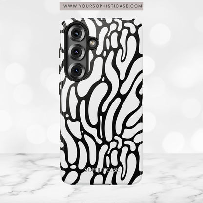 Dark Thoughts in Onyx - Tough Phone Case